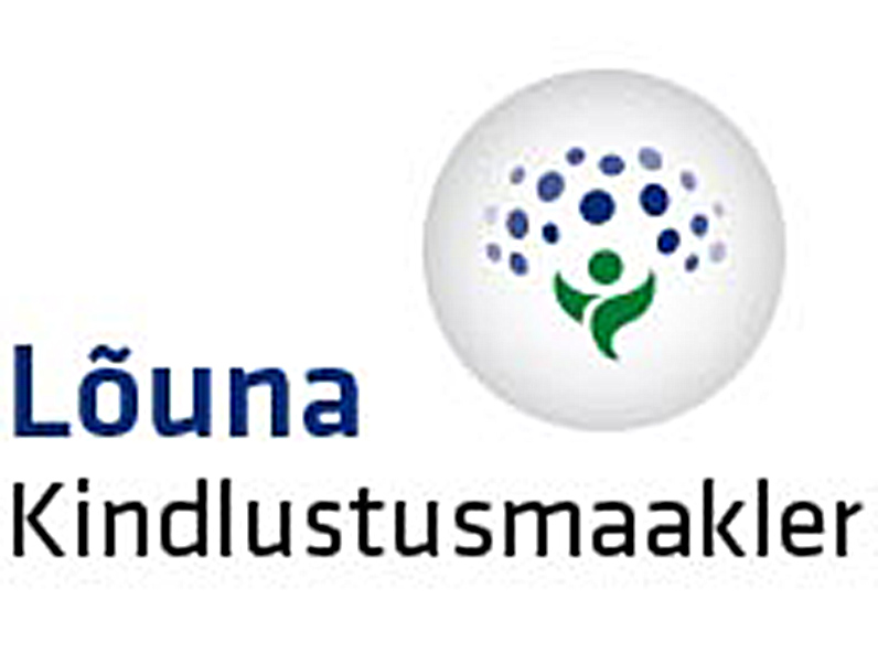 Lõuna Kindlustusmaakleri logo, mis võib meenutada ka rukkilille, mis on meie rahvussümbol. See rõhutab ettevõtte kodumaisust ja kohalolu.